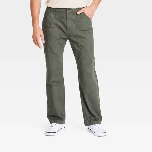 Goodfellow & Co Other - Goodfellow & Co - Men's Straight Leg Utility Pants - Goodfellow & Co Green